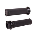 ODI Ruffian V-Twin Lock-On Grips for 1" Bars 1984+ Harley Cable Pull - V30HCWB-B