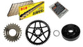 D.I.D 530 Chain Conversion Kit 24T-51T Steel Sprocket Gold VX3 06-17 Harley Dyna