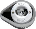 S&S Cycle Stealth Slasher Teardrop Air Cleaner Cover Chrome