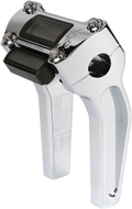 Thrashin Supply Co. Pullback Handlebar Risers - Chrome - TSC-6500-3