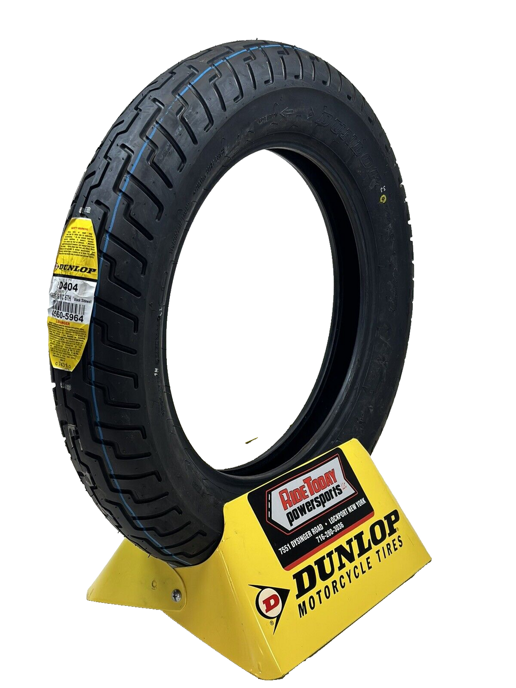 Dunlop D404 FRONT Tire 130/90-16 (67H) Motorcycle Tire 130 90B 16 - 45605964