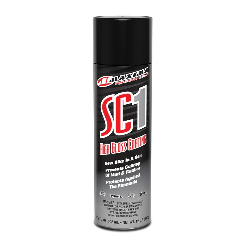 Maxima Racing Oils SC1 High Gloss Clear Coat LARGE 17.2 fl oz. Can SC1 - 12 PACK