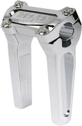 THRASHIN Straight Riser 6" Rise Chrome 3.5" Spacing for 1" Bar Harley - TSC60003