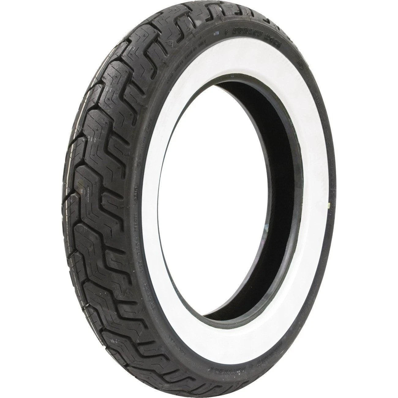 Dunlop D402 Rear Motorcycle Tire MT90-16 - Wide Whitewall - 74H - 45006807