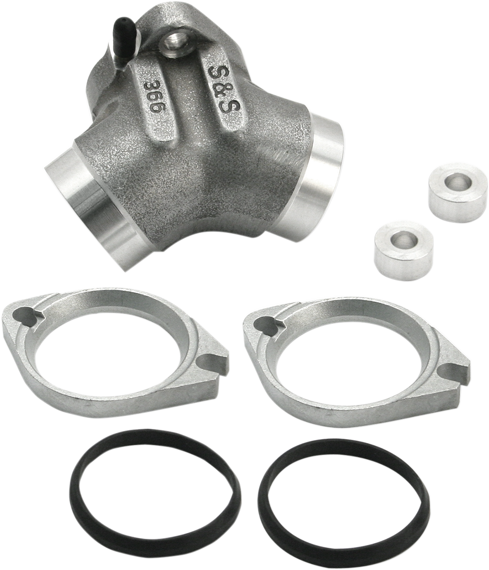 S&S Manifold Conversion w/ Ports, 1-7/8", #341, Harley EVO 84-99/Sportster 86-03