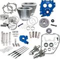 S&S Power Pack, 4" Bore, 585GE, Silver, Harley Big Twin 99-06 exc. 06 Dyna