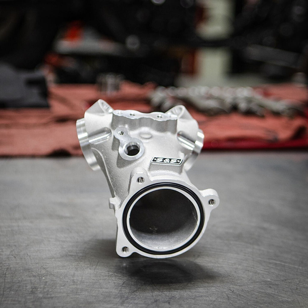 S&S Cycle 55mm Performance Manifold Harley M8 Touring/Softail 17-24 - 160-0241A