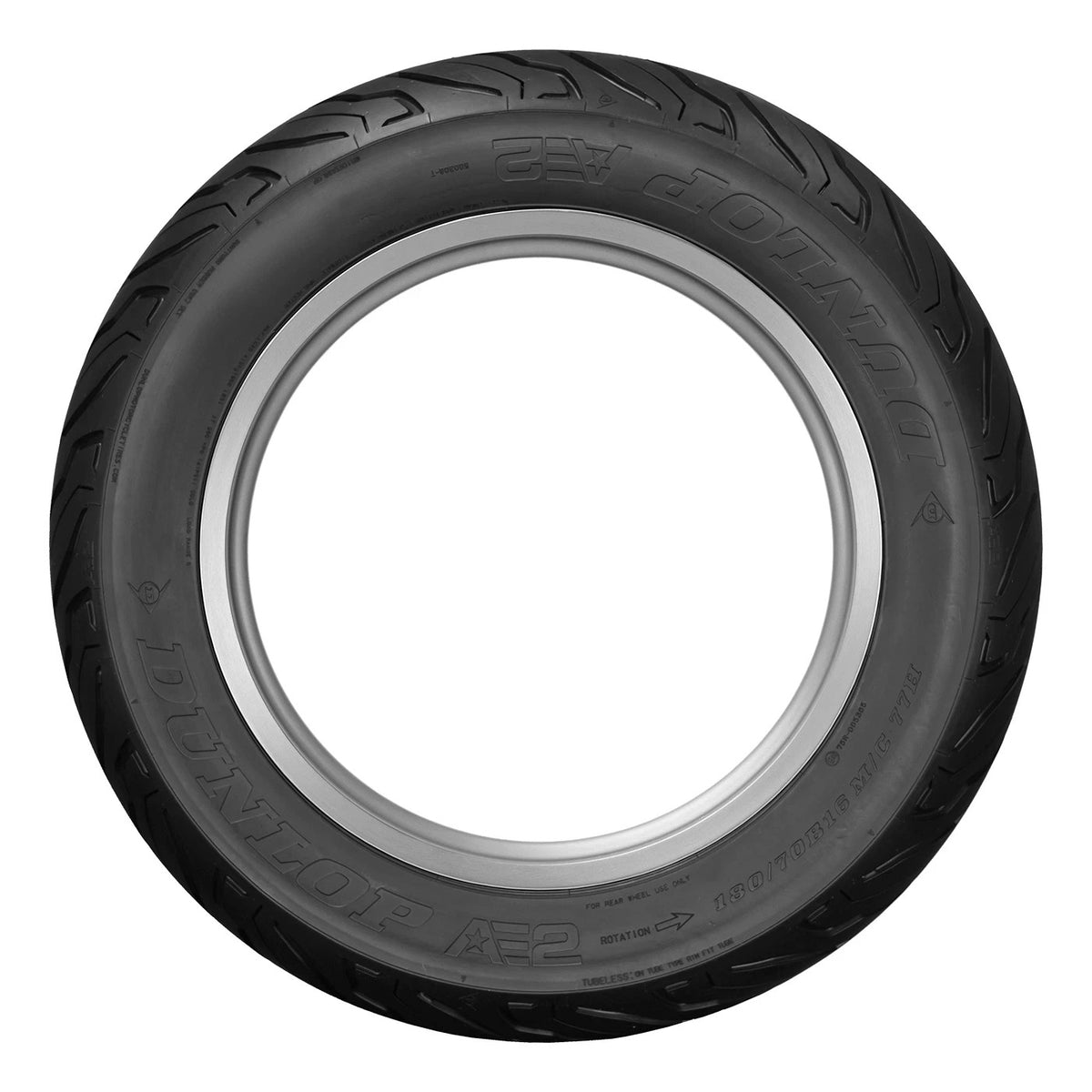 Dunlop AE2 Elite Tire Set FRONT 130/70-18 | REAR 180/55-18 for Harley Touring