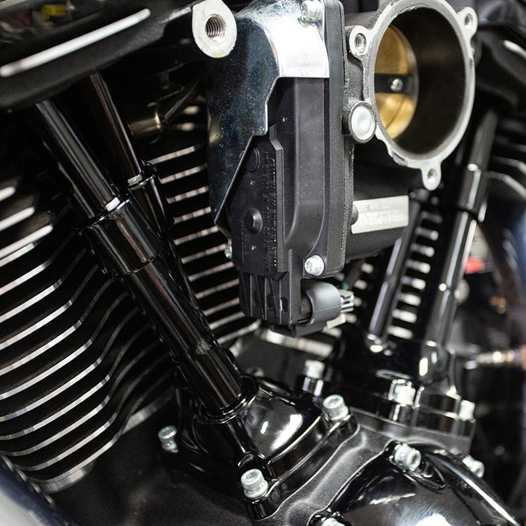 S&S Quickee Pushrod Kit w/ Black Covers Harley-Davidson M8 2017-2024 - 930-0137