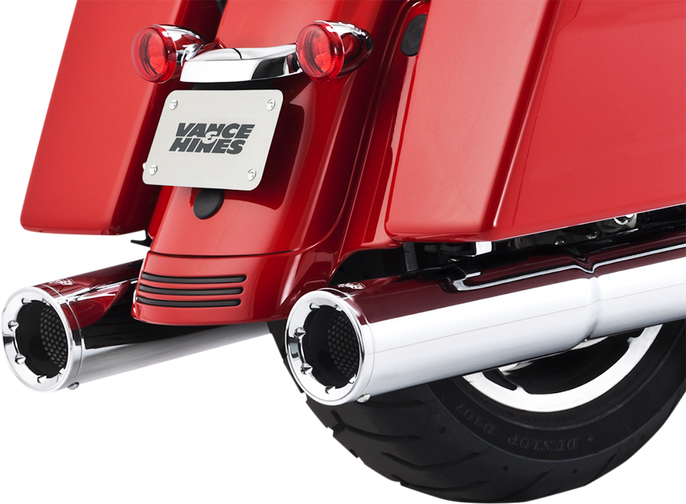 Vance & Hines 16463 - 4 1/2" Hi-Output Slip-On M8 Harley Davidson Touring 17-23