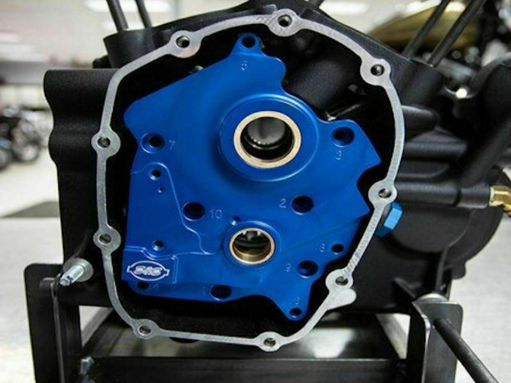 S&S Cam Support Plate & Oil Pump - Oil Cooled Harley M8 2017-2024 - 310-0998B