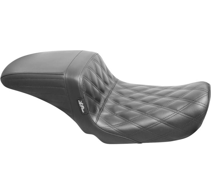 LePera Double Diamond Kickflip Seat Harley Dyna FXD 2006-2017