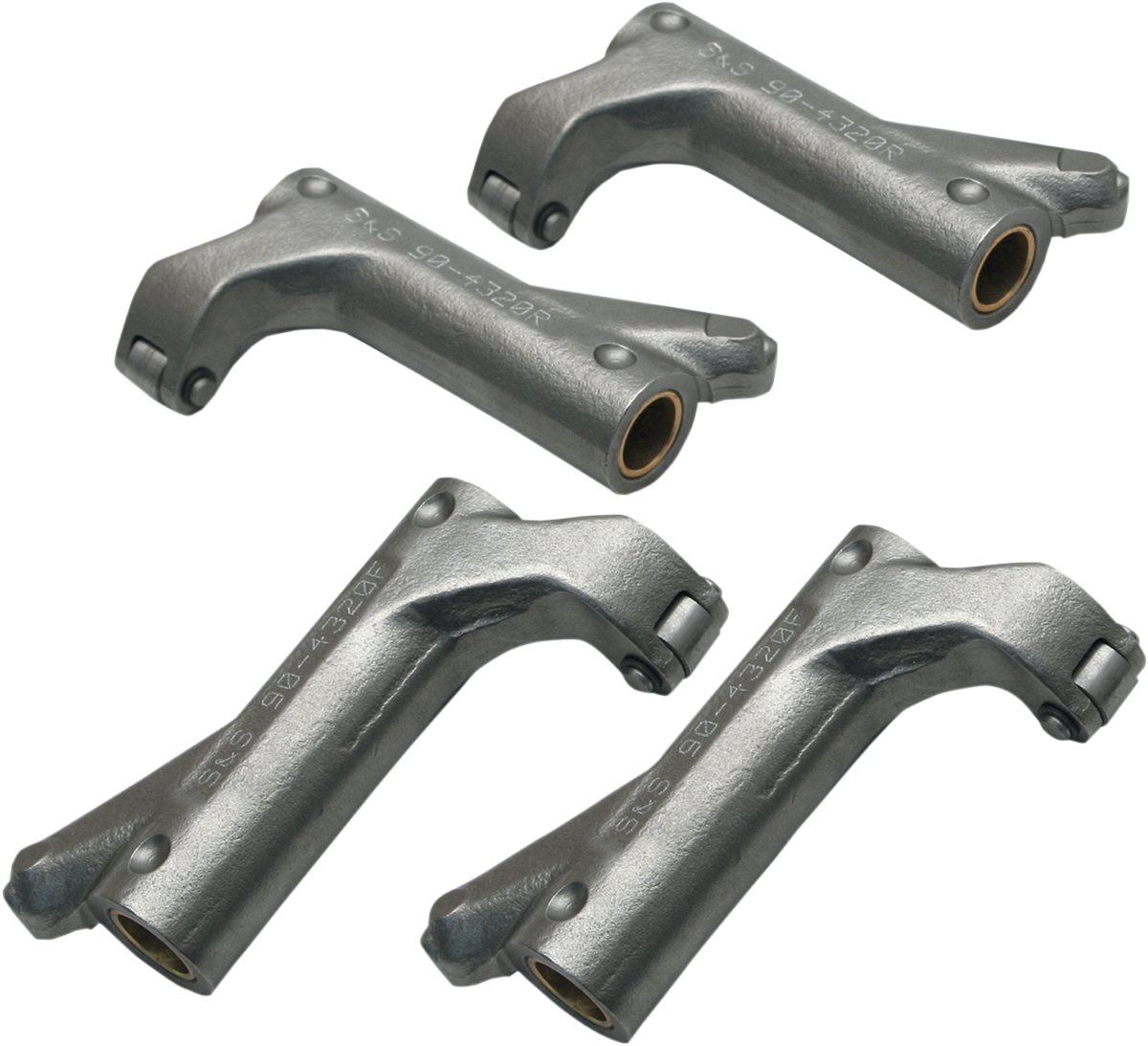 S&S Rocker Arm, Set, Roller, 1.5:1 Ratio, 8620, Harley Big Twin 1966-1984
