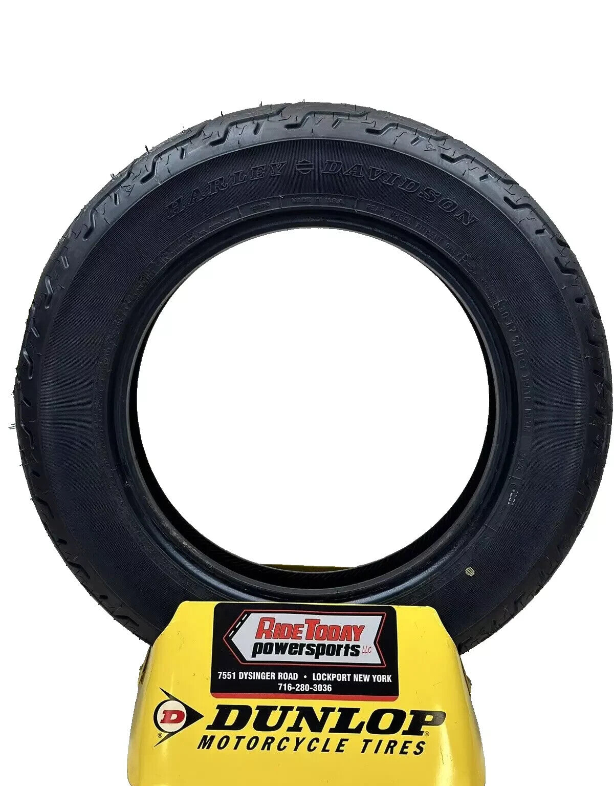 Dunlop D402 Tire Set FRONT MH90-21 | REAR MT90B16 Harley Motorcycle Tires