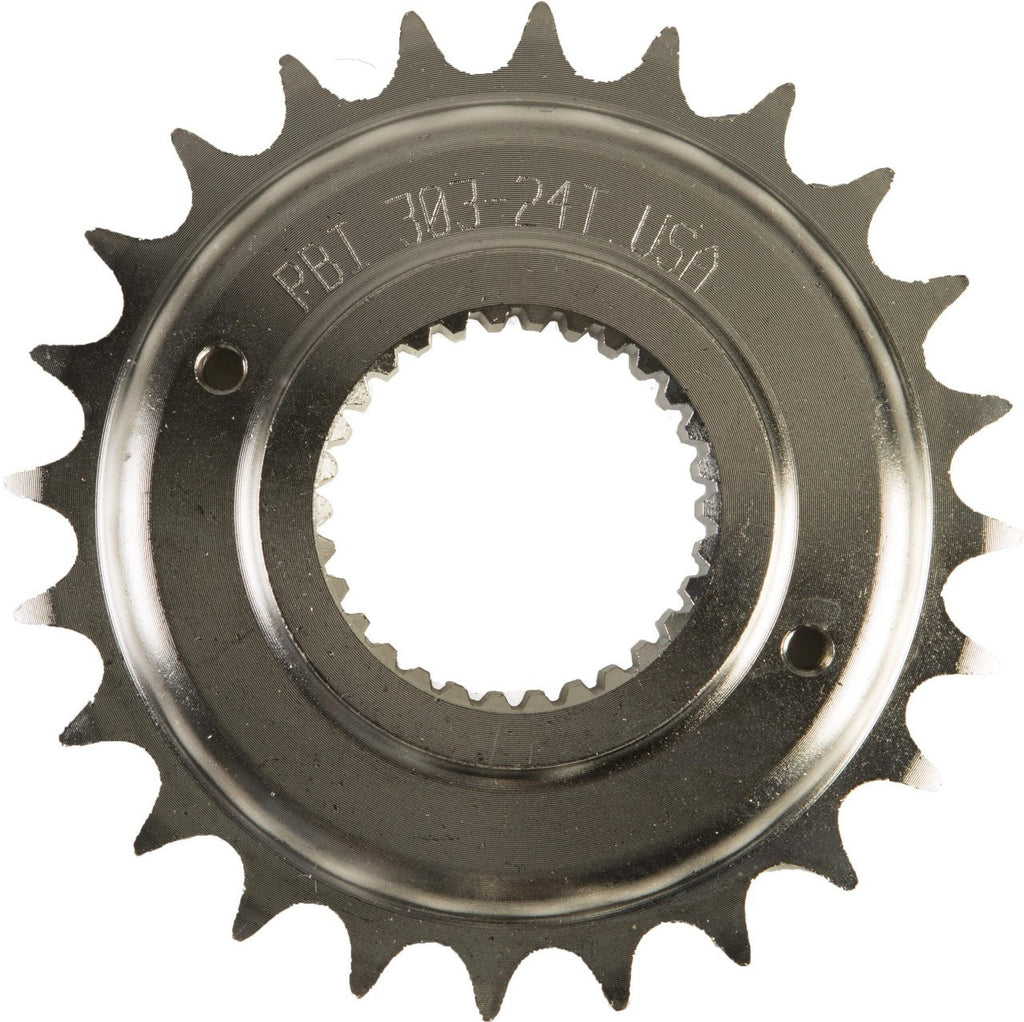 D.I.D 530 Chain Conversion Kit 24T-51T Black Sprocket Gold VX3 06-17 Harley Dyna