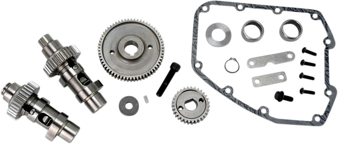 S&S Gear Drive Camshaft Kit 585GE, Easy Start, Harley Big Twin 07-16 + 06 Dyna