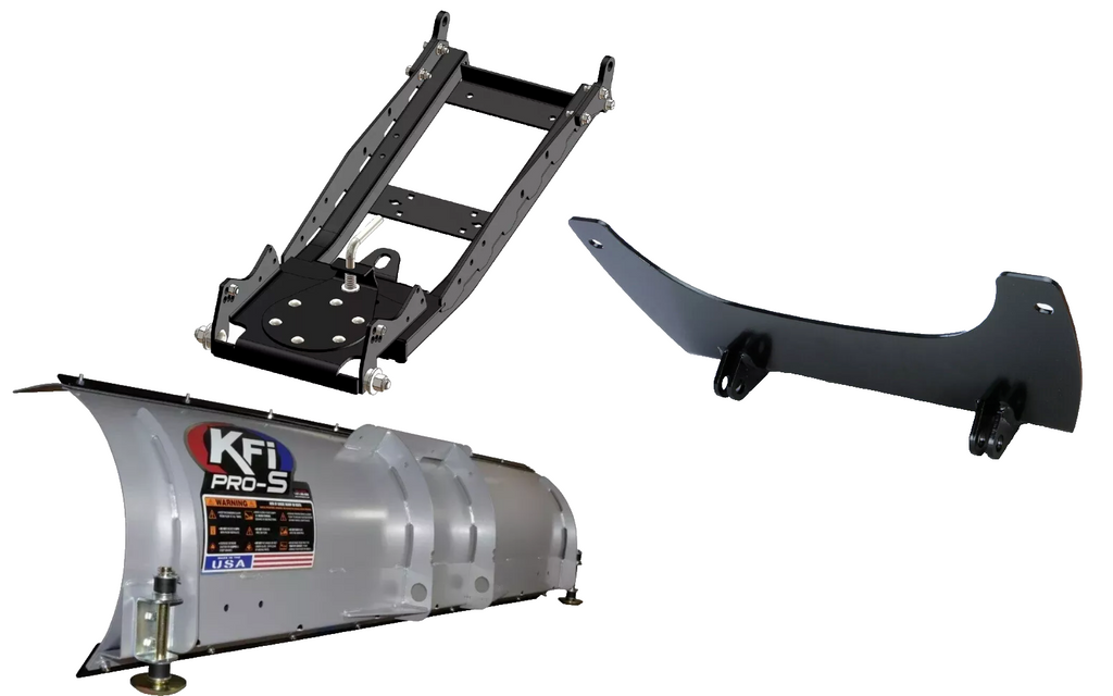 KFI 66" Steel Snow Plow Kit ALL John Deere GATOR XUV 615 625 815 825 855 S4