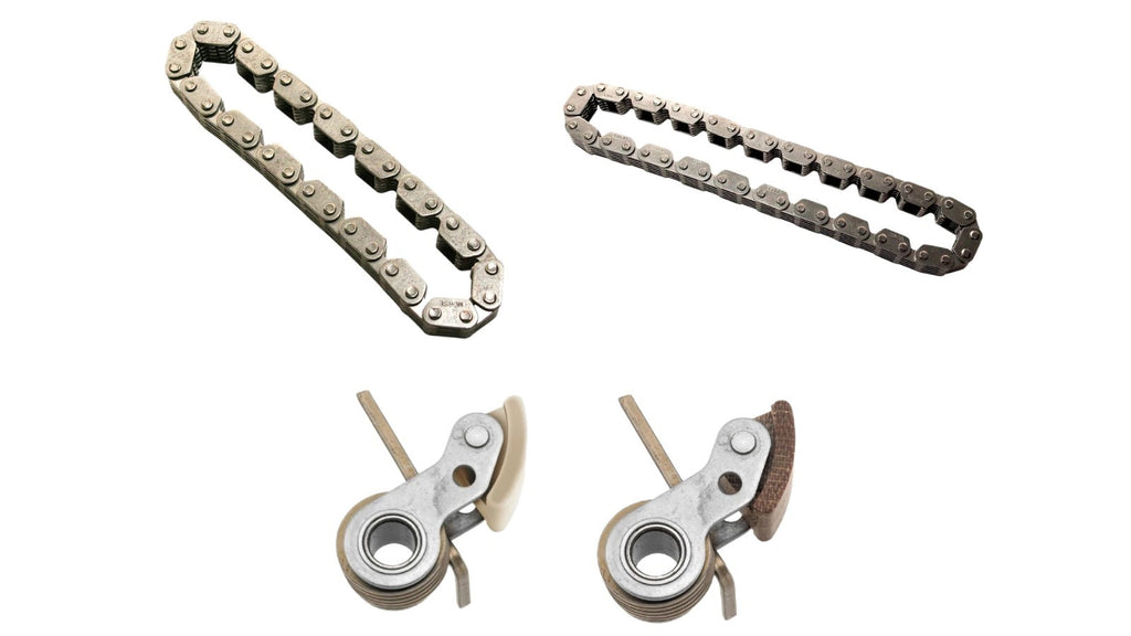 Twin Power Timing Cam Chains & Inner/Outer Tensioners DYNA/Softail/Touring 99-06
