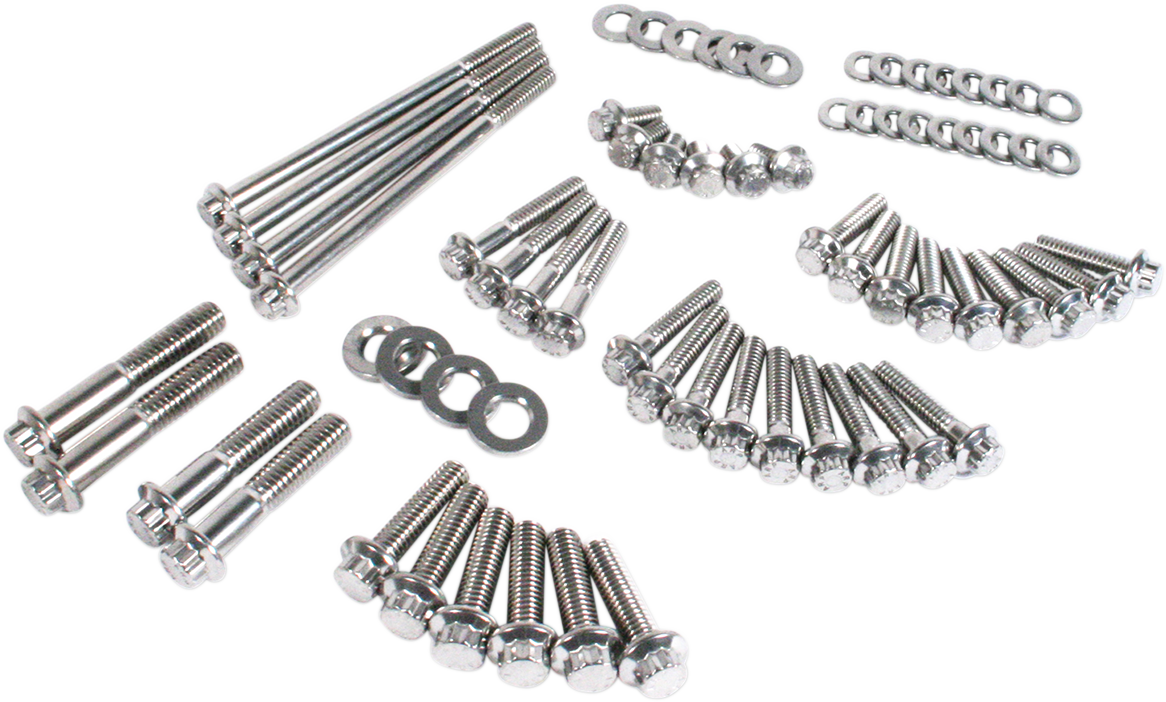 Feuling Primary and Transmission 12 Point Bolt Kit Harley Dyna FXD 2006-2017