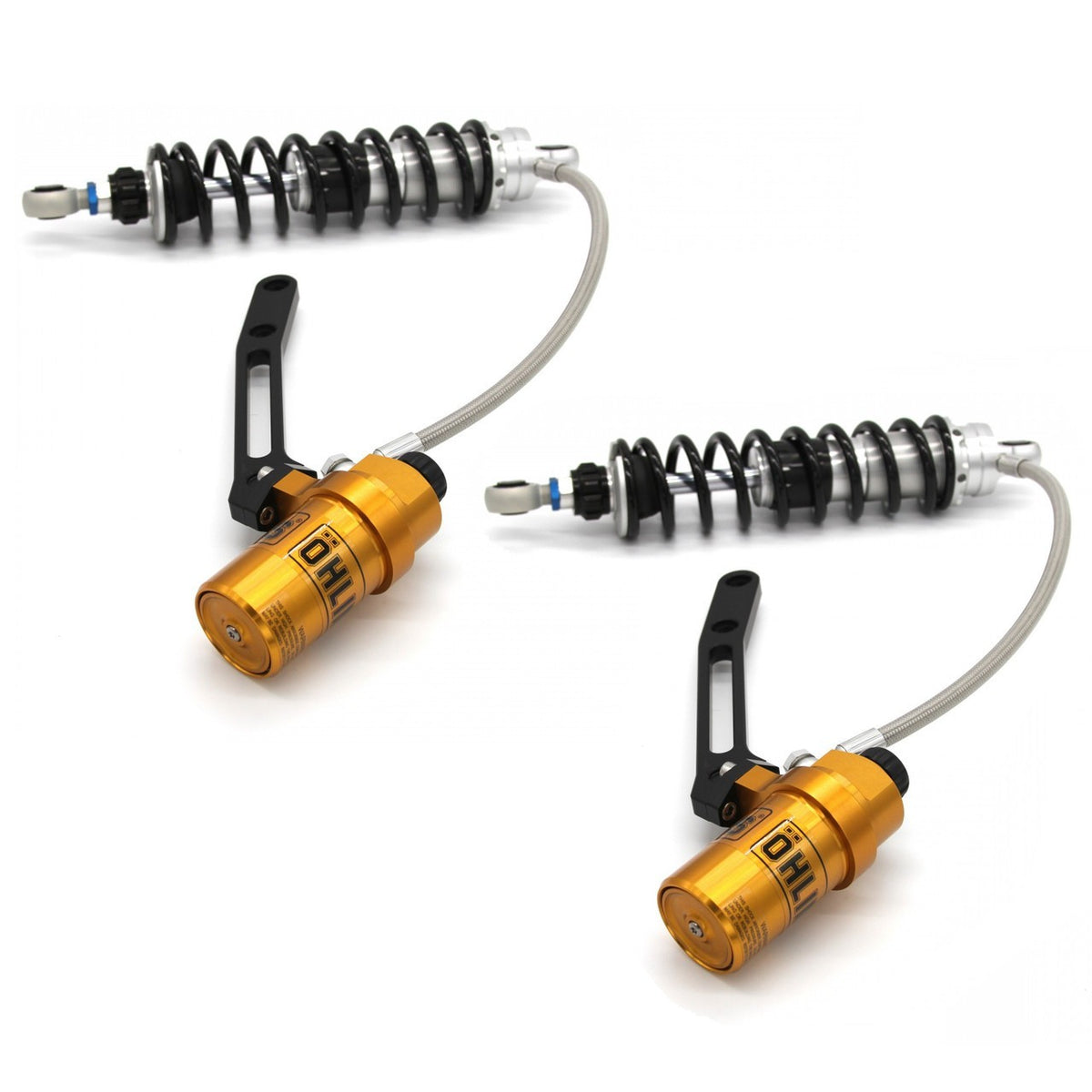 Ohlins HD044 13" Rear Shocks 150-500lbs 2014-2025 Harley Touring Bagger HD 044