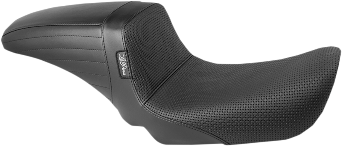 LePera Basket Weave Kickflip Seat Harley Dyna FXD 2006-2017