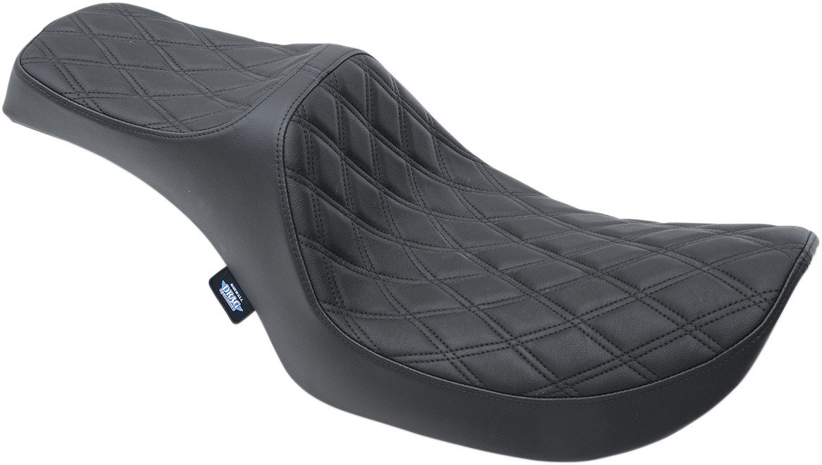 Drag Predator III Seat Double Diamond Harley FXR/FXRS/FXRT/FXRC 1982-2000