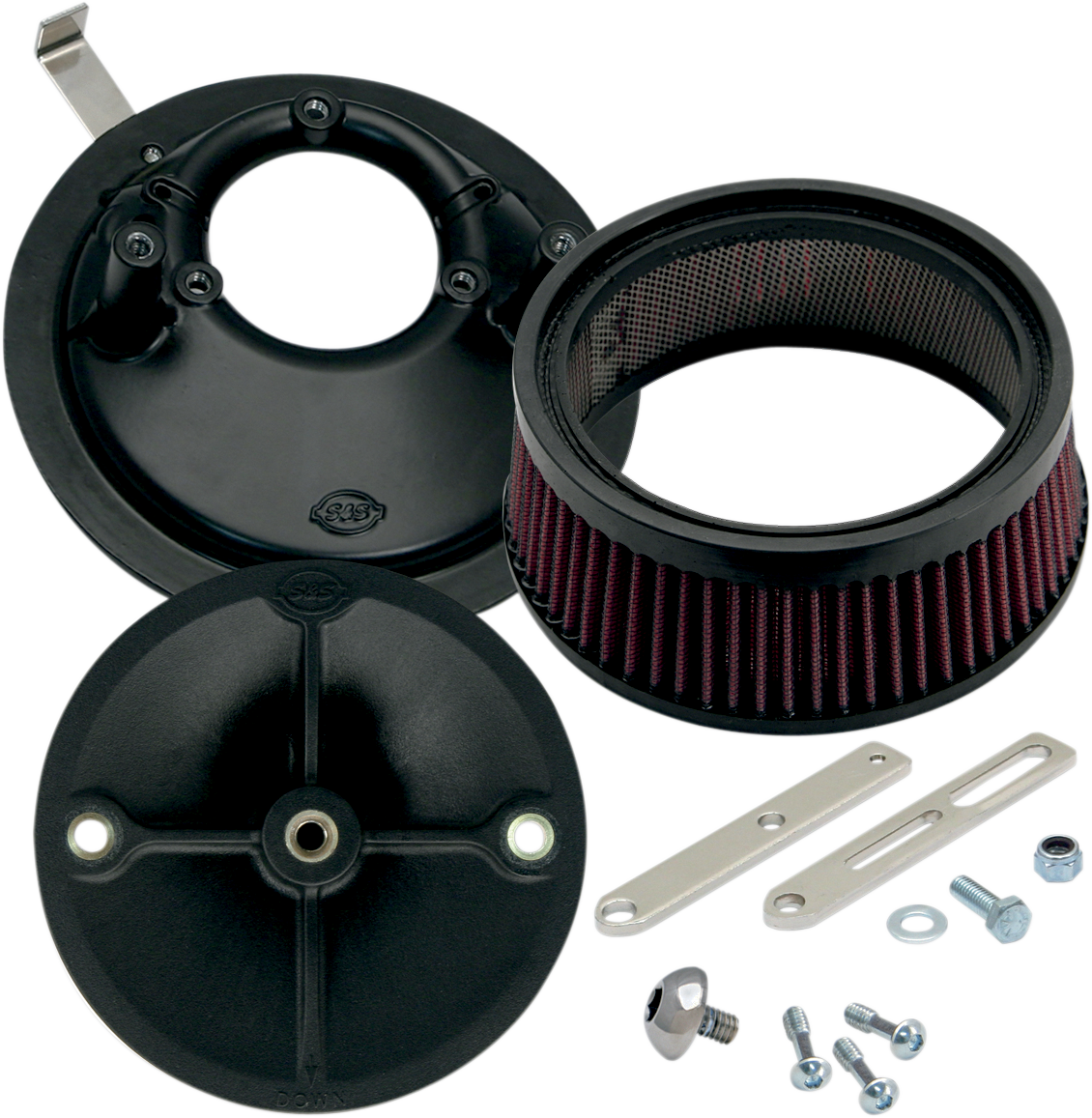 S&S Air Cleaner Kit, Super E/G, Stealth, Harley Big Twin 36-92, Sportster 57-90