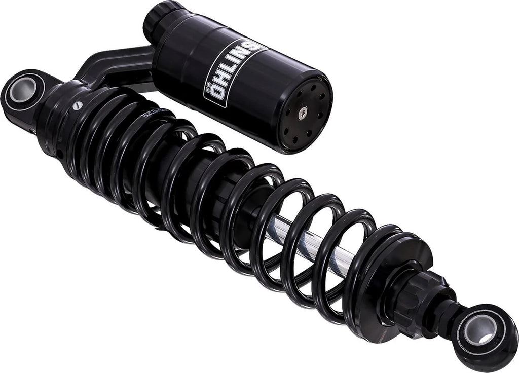 Ohlins HD 764 Rear Shocks 13.2" Blackline Reservoir 1991-2017 Harley Dyna HD764