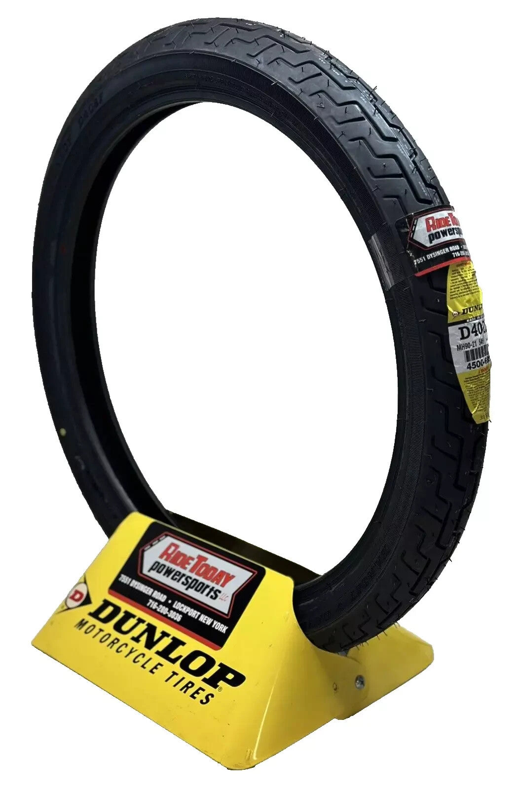 Dunlop D402 Tire Set FRONT MH90-21 | REAR MT90B16 Harley Motorcycle Tires