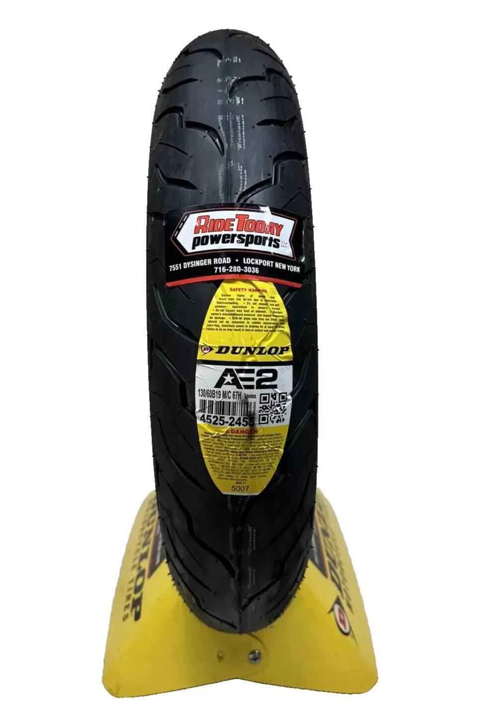 Dunlop American Elite 2 AE2 Tire FRONT 130/60B19 | REAR 180/55B18 Harley Tires