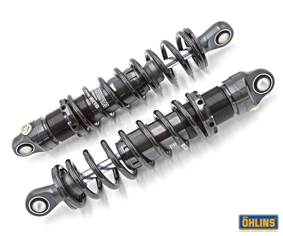 Ohlins HD 775 12" Shocks Black 150-500lb Harley-Davidson Touring 1990-2026 HD775