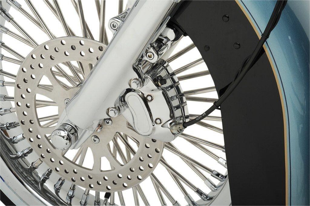 Drag Specialties 1203-4404 Front Left Caliper 2000-07 Harley-Davidson #44046-00A
