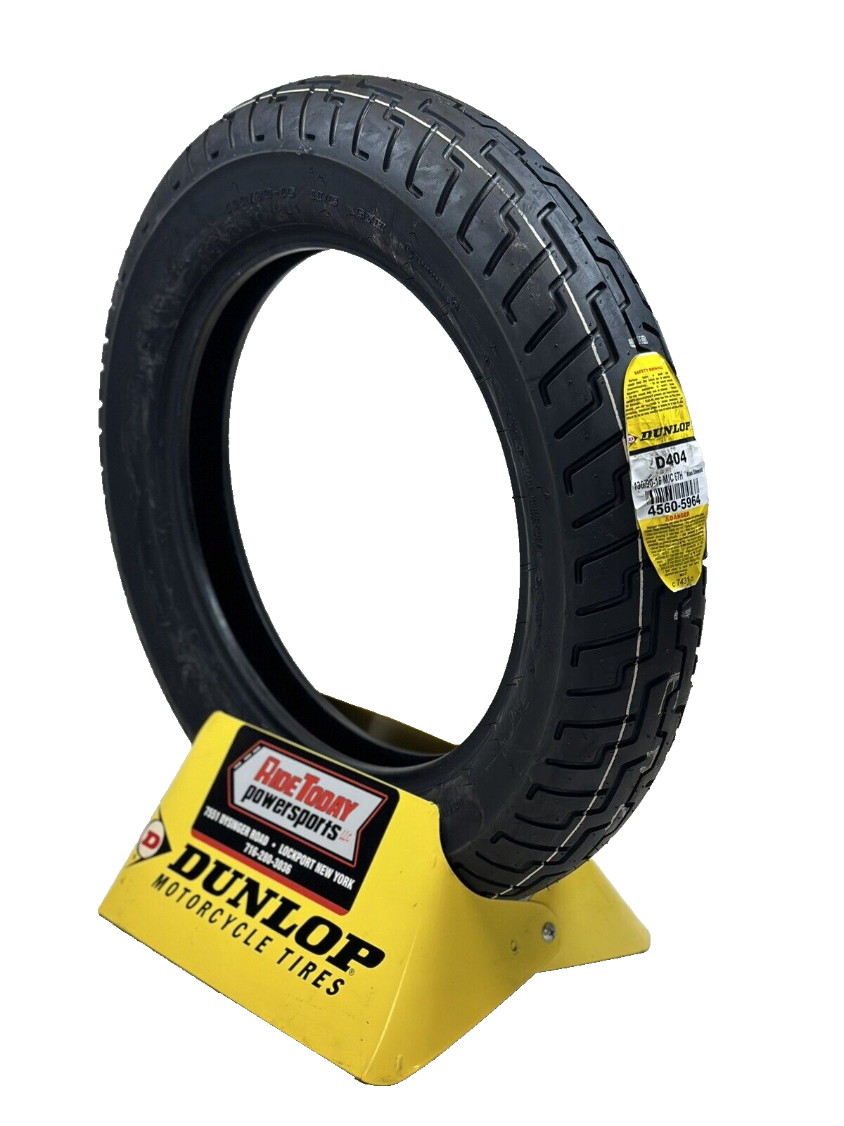Dunlop D404 FRONT Tire 130/90-16 (67H) Motorcycle Tire 130 90B 16 - 45605964