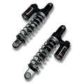 RWD 14" RS-2 Rear Shocks, Black w/Standard Chrome Spring 1991-2017 Harley Dyna