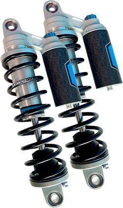 Legend REVO ARC Piggyback Shocks - STD. - Clear - 13" - Harley Dyna FXD 1999-17