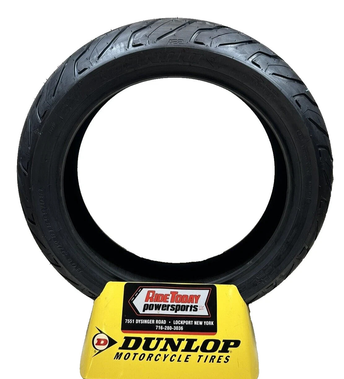 Dunlop AE2 Elite Tire Set FRONT 130/70-18 | REAR 180/55-18 for Harley Touring