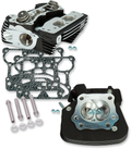 S&S Cycle 2006 Dyna Super Stock 91cc Cylinder Heads Wrinkle Black