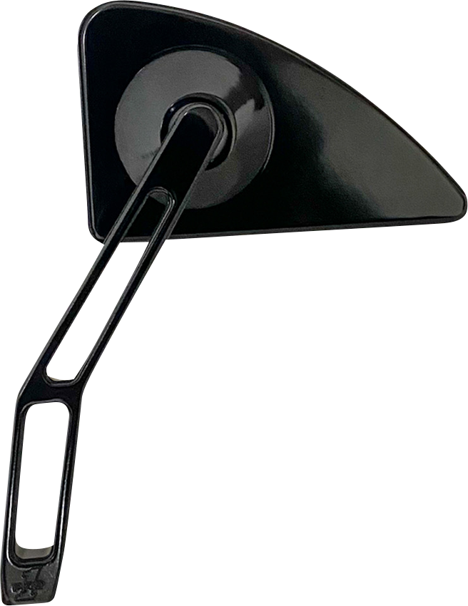 Pro-One Mini Tear Drop Billet Mirror Black - 102120B