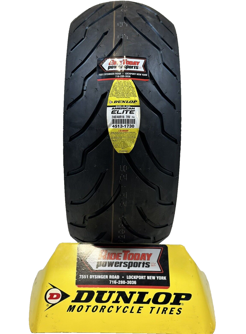 Dunlop 240/40R18 REAR American Elite 240 40R 18 Motorcycle Tire - 45131730