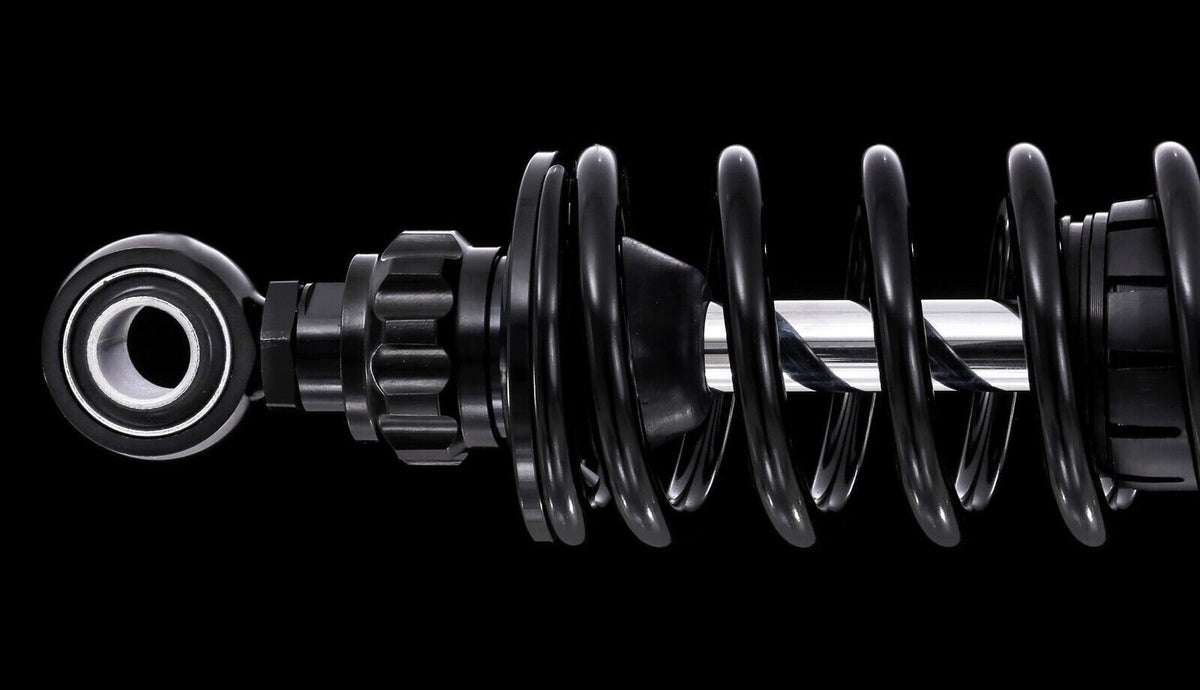 Ohlins HD 772 Rear Shocks 13" Black STX36 150-500lb Harley Touring 90-24 - HD772