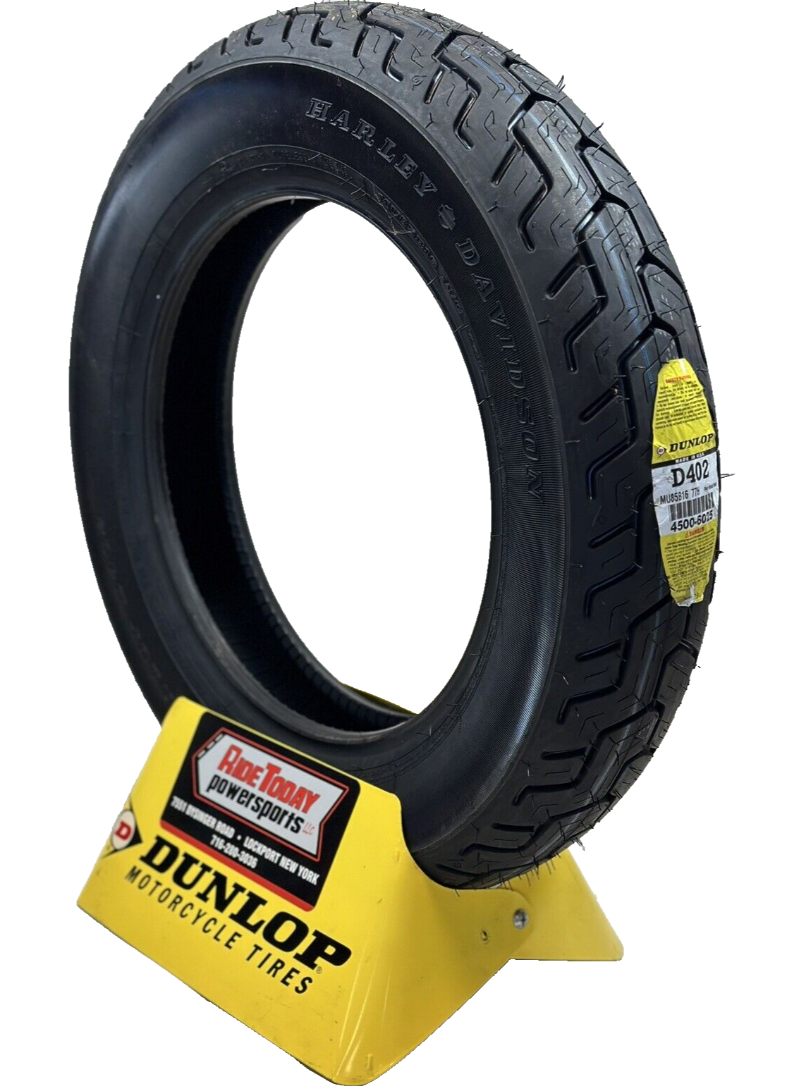 Dunlop D402 Rear Tire (77H) MU85B16 Harley Motorcycle Tire MU 85B 16 - 45006025