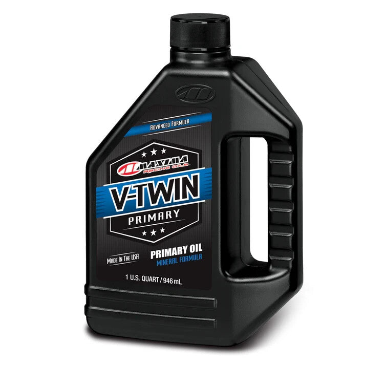 Maxima Synthetic 20W50 3 Hole Oil Change Kit Black Filter Harley Twin Cam 99-17