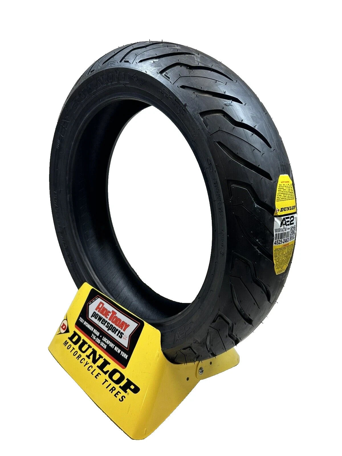 Dunlop AE2 Elite Tire Set FRONT 130/70-18 | REAR 180/55-18 for Harley Touring