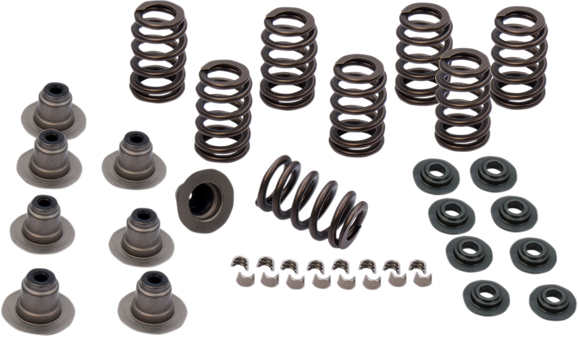 S&S Spring Kit, Valve, Conical, .605", Steel, Harley-Davidson M8 2017-2021