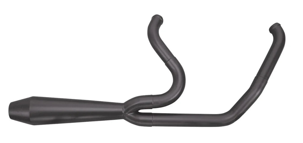 Two Brothers 005-5600199-B 2into1 Exhaust Megaphone Black 25+ Softail Low RiderS