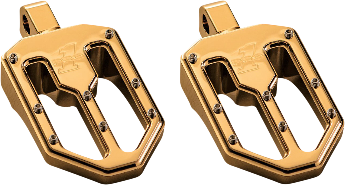 Pro-One Moto V1 Foot Peg Gold - 500751TIN