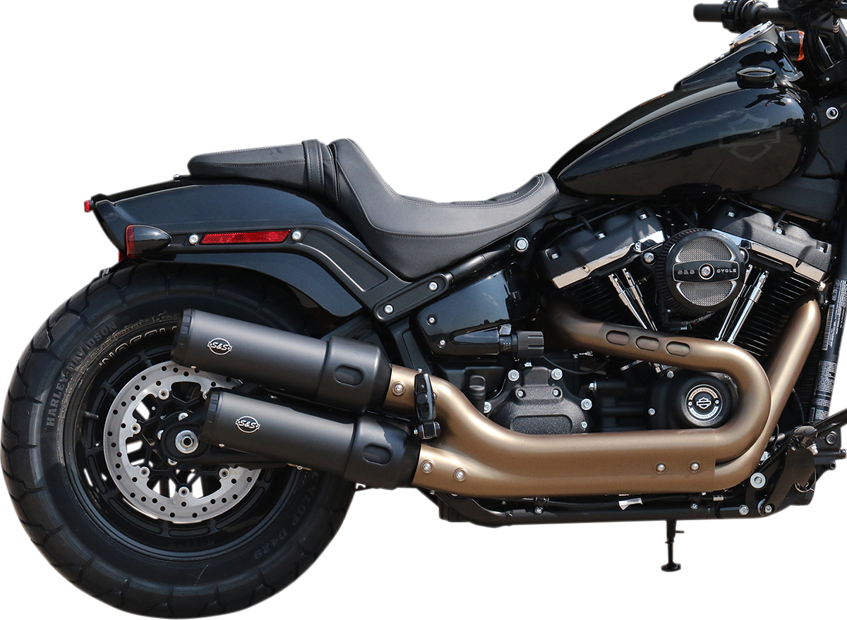 S&S Cycle Grand National Slip-On Mufflers 550-0734