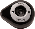 S&S Cycle Stealth Applications Teardrop Air Cleaner Cover Gloss Black
