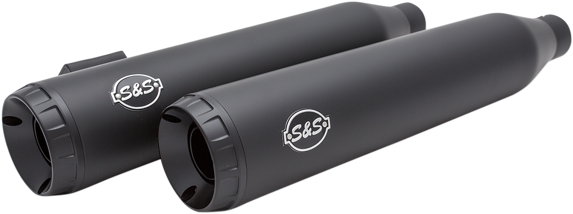 S&S Cycle Grand National Slip-On Mufflers 550-0725