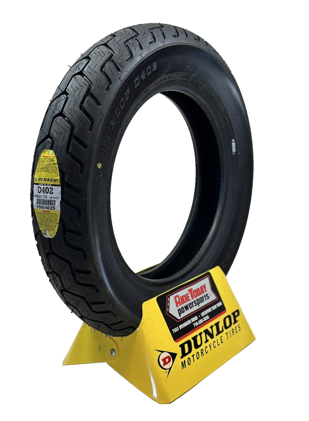 Dunlop D402 Rear Tire (77H) MU85B16 Harley Motorcycle Tire MU 85B 16 - 45006025